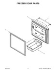 Diagram for 05 - Freezer Door Parts