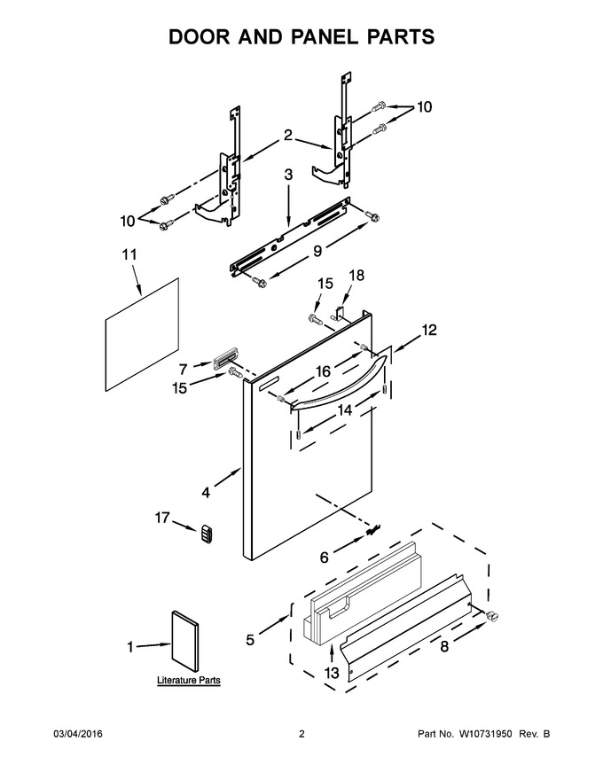 Diagram for WDT720PADM0