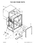 Diagram for 06 - Tub And Frame Parts