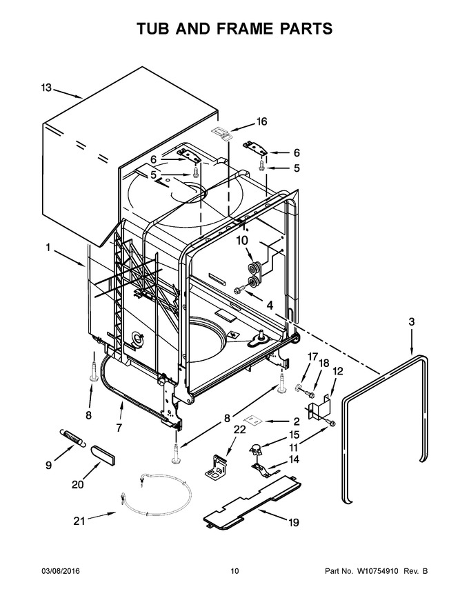 Diagram for WDT720PADW1