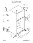 Diagram for 02 - Cabinet Parts