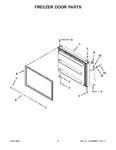 Diagram for 05 - Freezer Door Parts