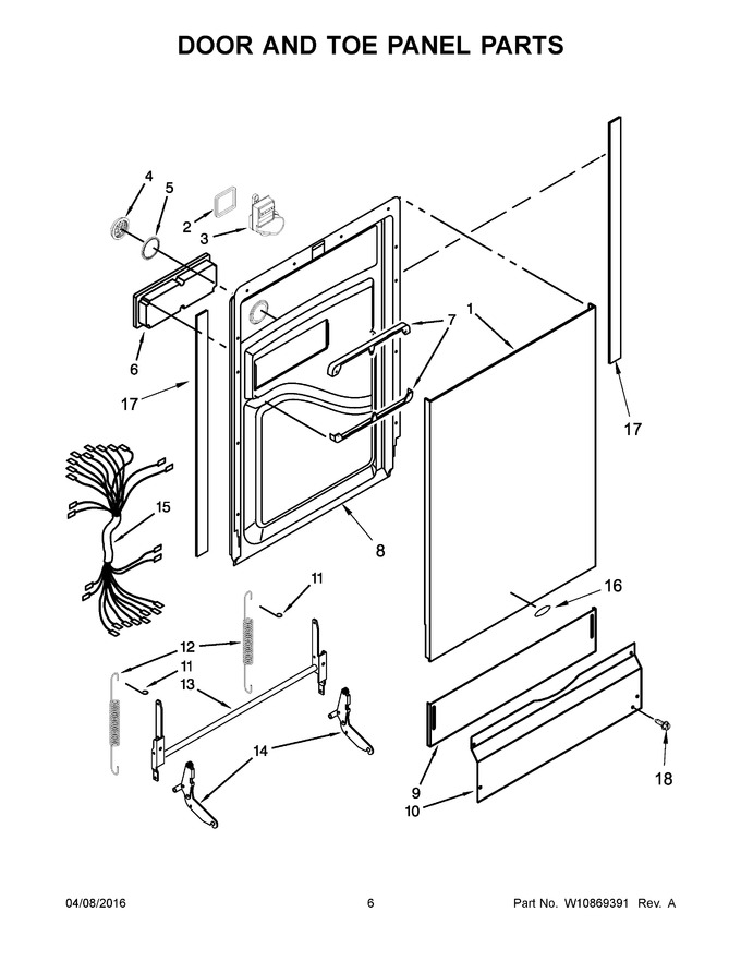 Diagram for WDF550SAFB0