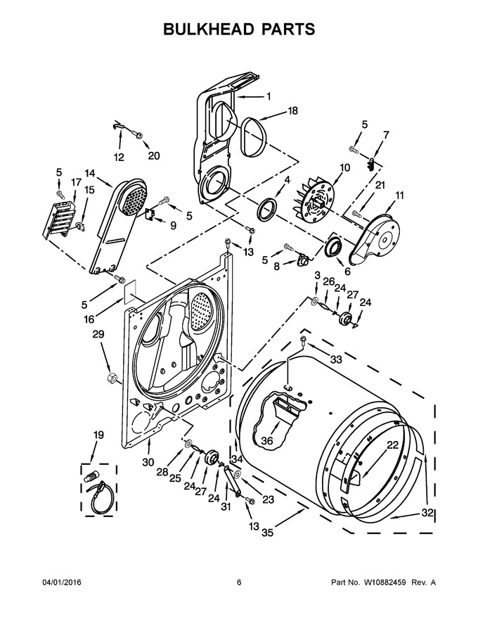 Diagram for WED4916FW0