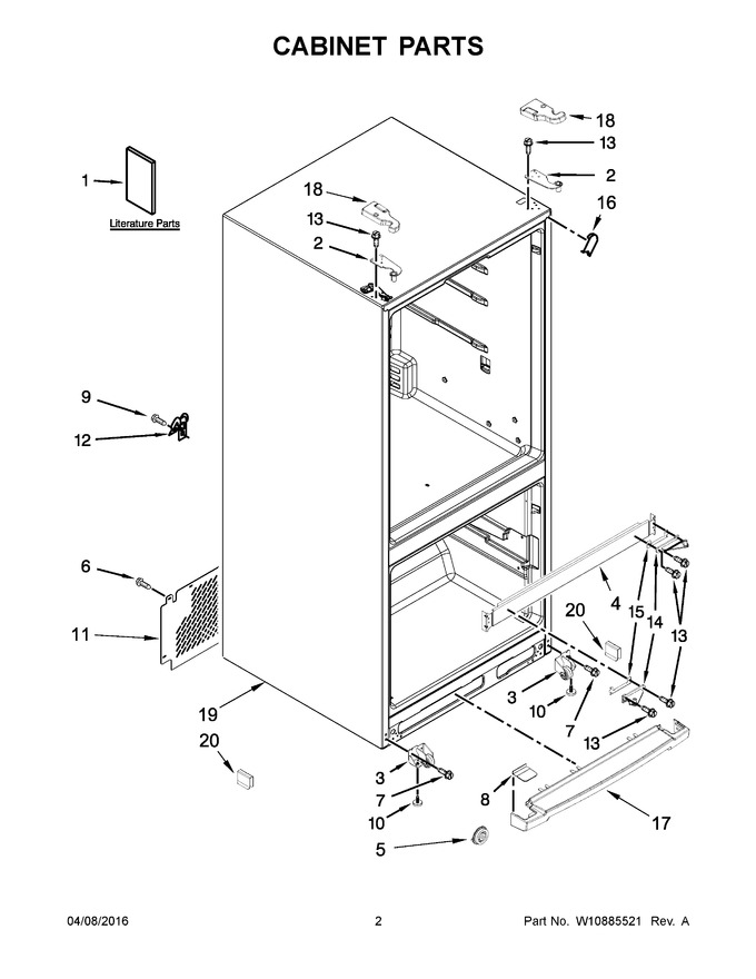 Diagram for WRF560SFYH04