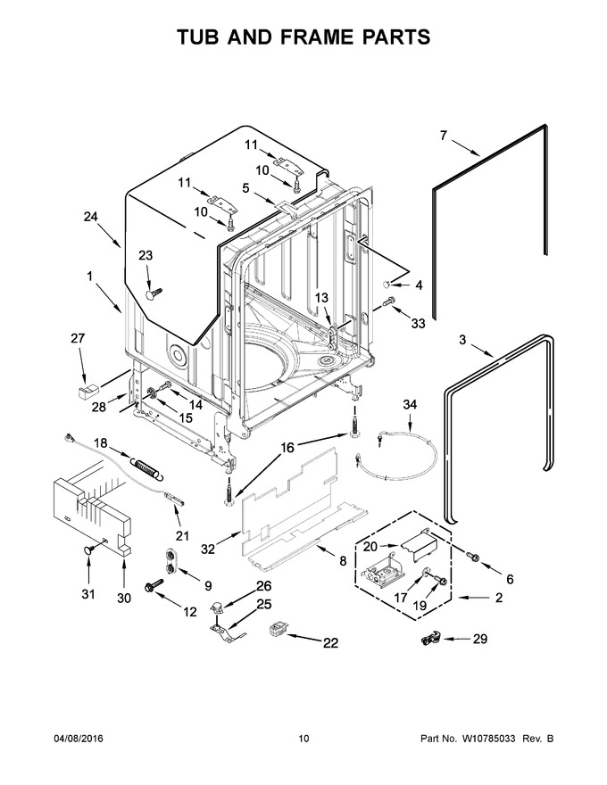 Diagram for KDTM404EBL0