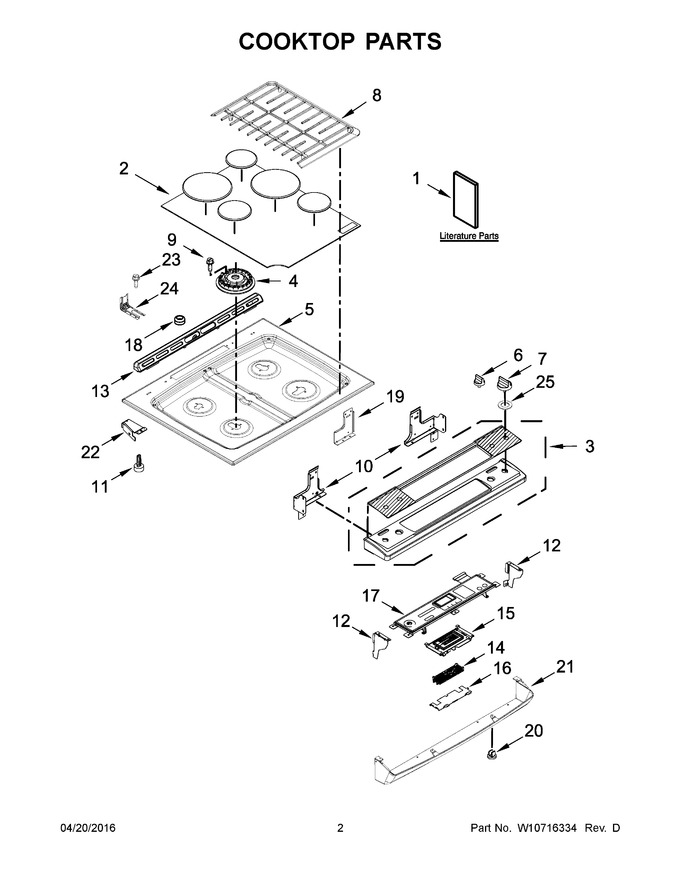 Diagram for WEG730H0DS0