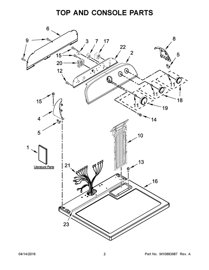 Diagram for WGD4916FW0