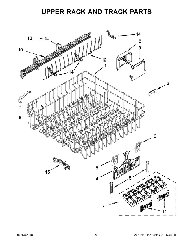 Diagram for WDF760SADB0