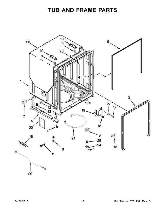 Diagram for WDT920SADM0