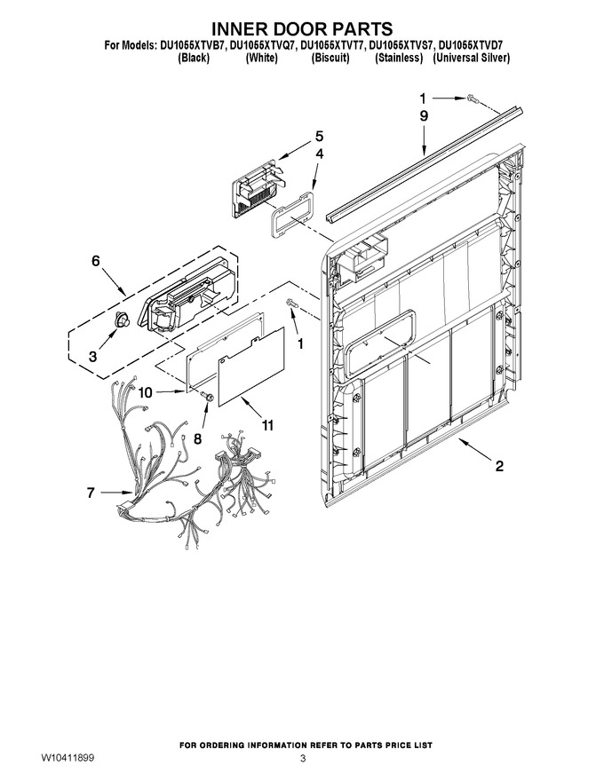 Diagram for DU1055XTVT7