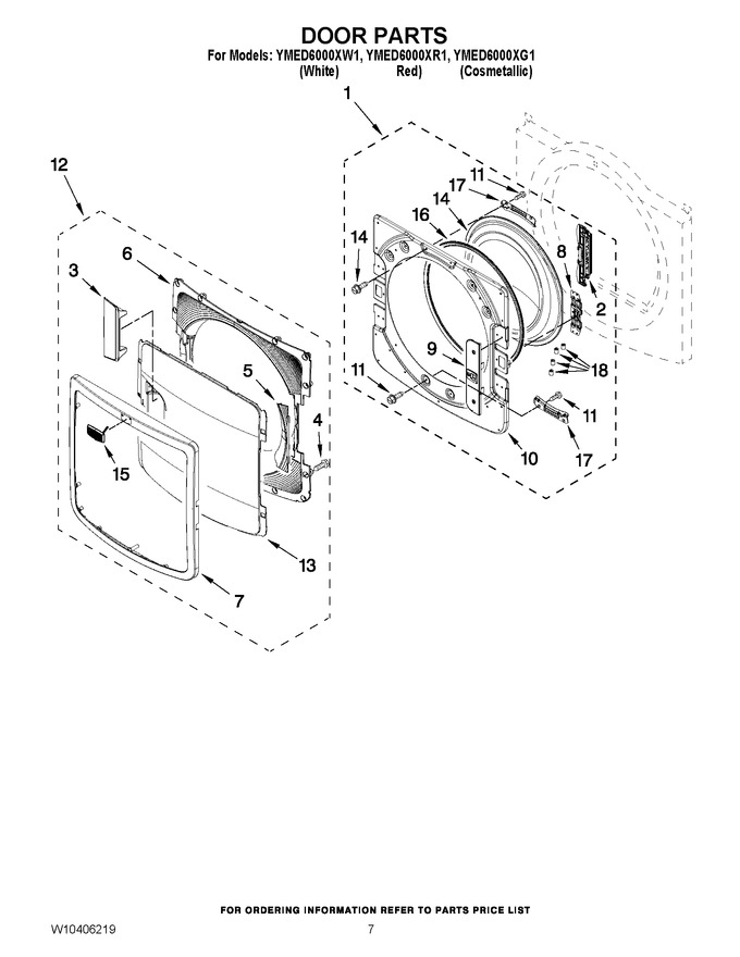 Diagram for YMED6000XR1