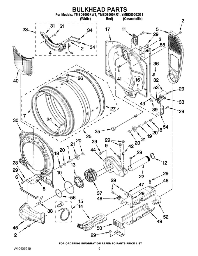 Diagram for YMED6000XG1