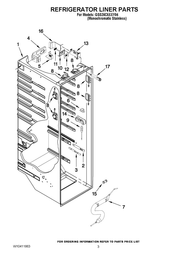 Diagram for GSS26C5XXY04