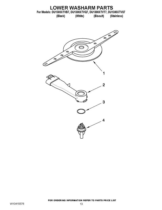 Diagram for DU1300XTVS7