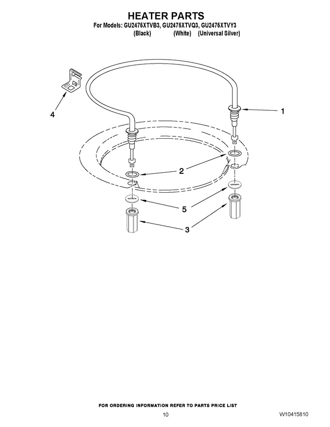 Diagram for GU2475XTVB3