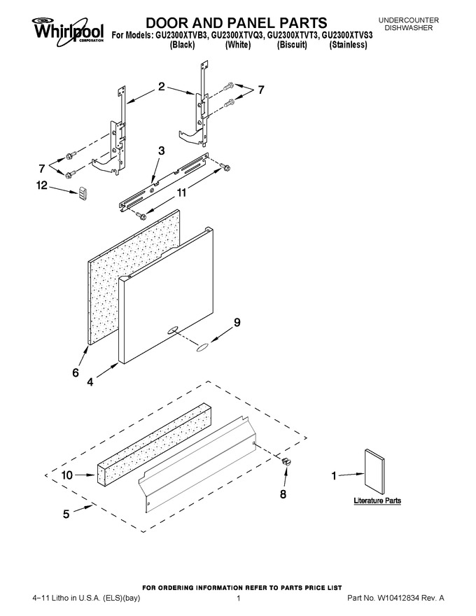 Diagram for GU2300XTVT3
