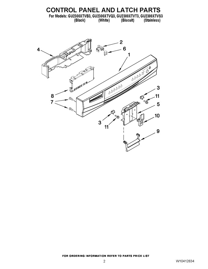 Diagram for GU2300XTVB3