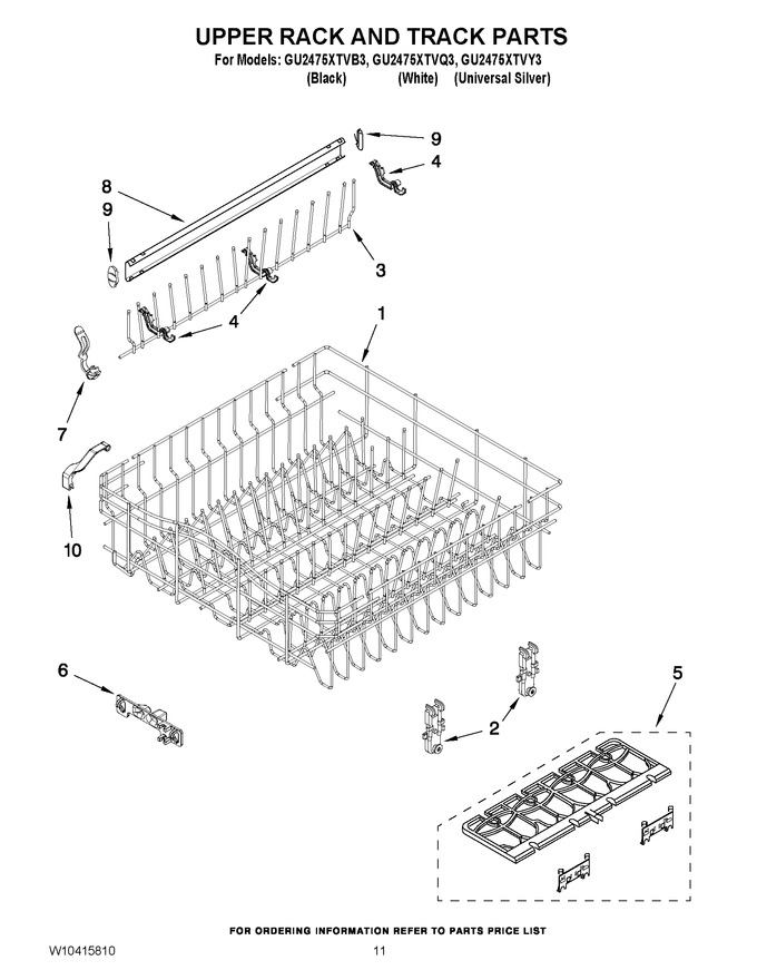 Diagram for GU2475XTVB3