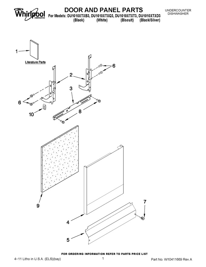 Diagram for DU1010XTXB3
