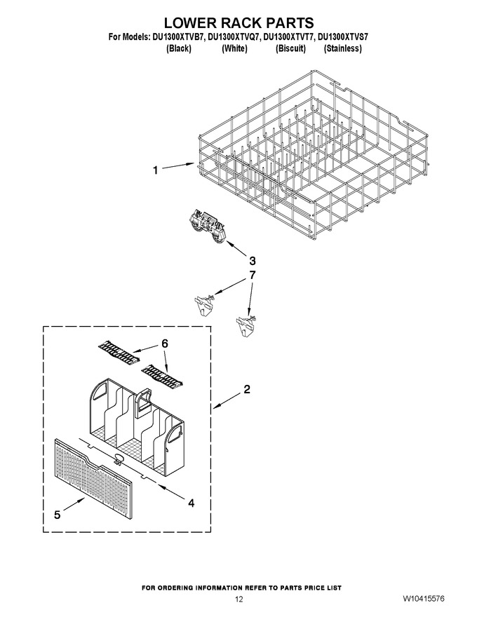 Diagram for DU1300XTVS7