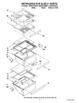 Diagram for 03 - Refrigerator Shelf Parts