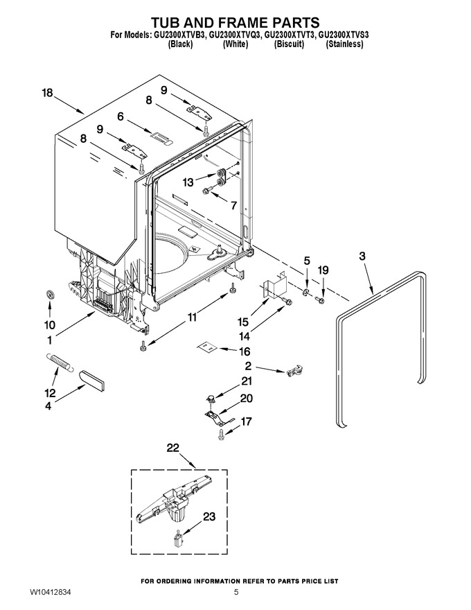 Diagram for GU2300XTVS3