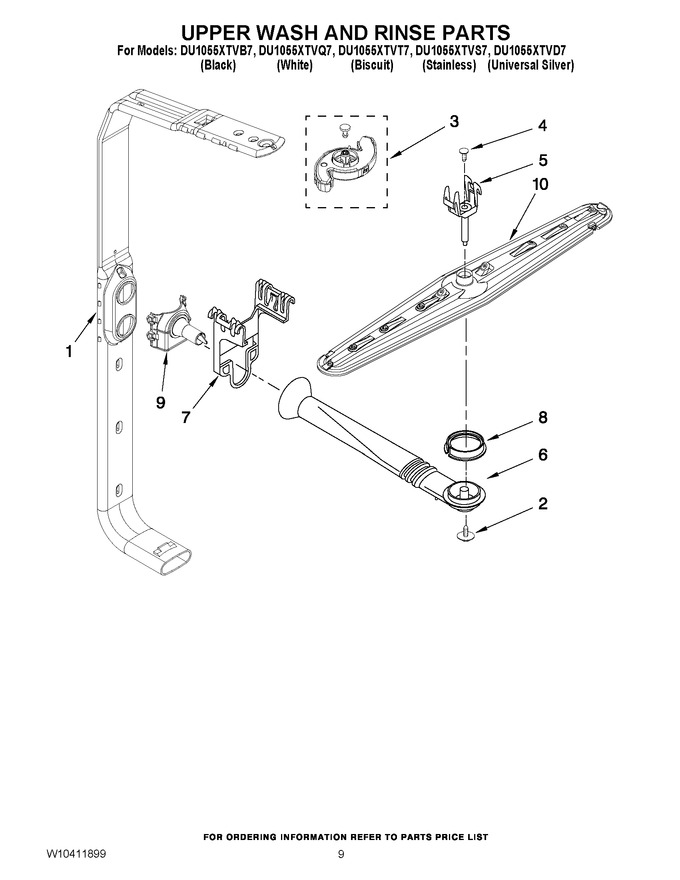 Diagram for DU1055XTVQ7