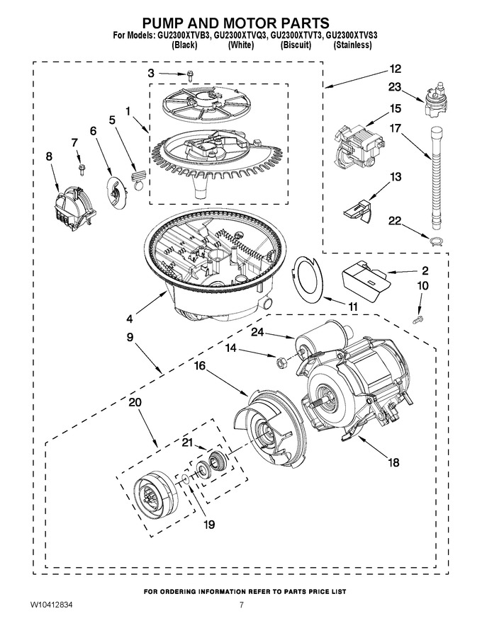 Diagram for GU2300XTVB3
