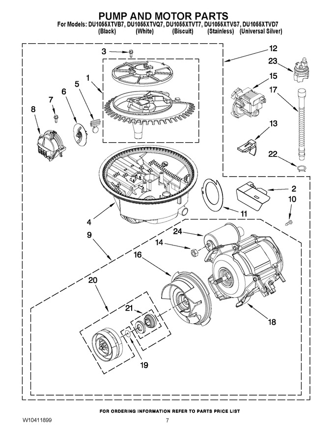 Diagram for DU1055XTVT7