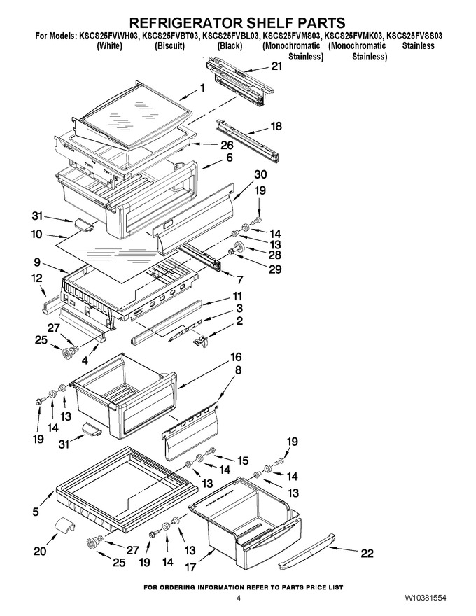 Diagram for KSCS25FVMK03