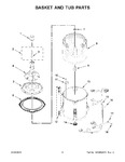 Diagram for 04 - Basket And Tub Parts