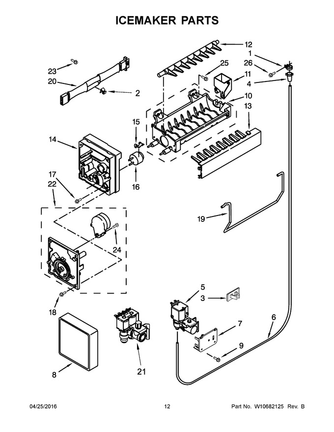Diagram for WRF560SEYB02