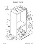 Diagram for 02 - Cabinet Parts