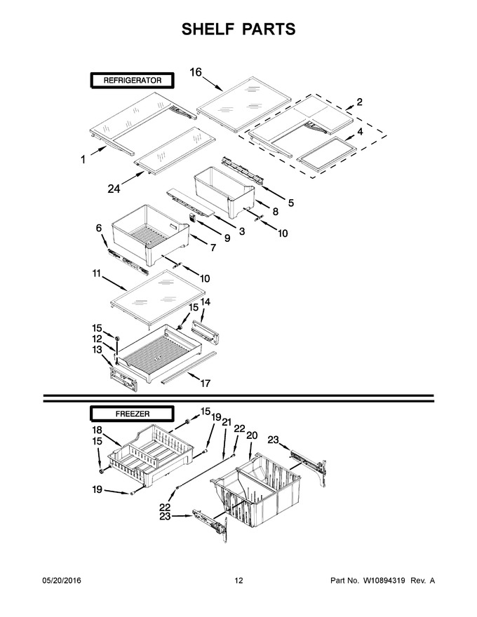 Diagram for KRFF300EWH01