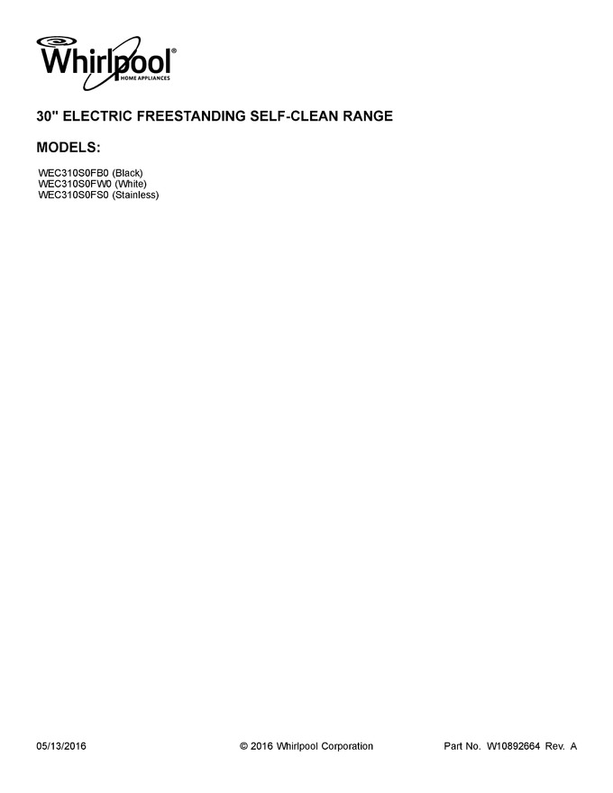 Diagram for WEC310S0FS0