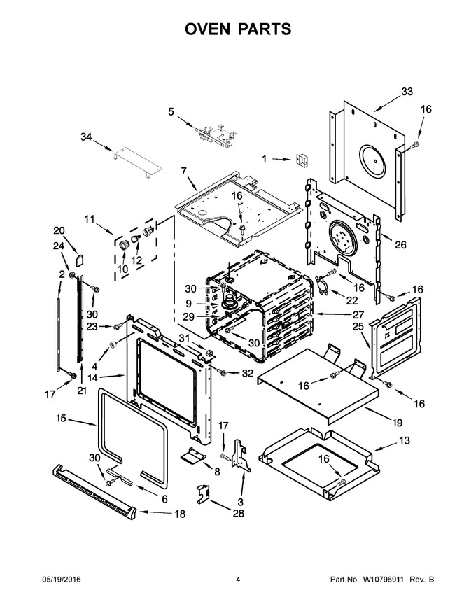 Diagram for WOS11EM4EW00