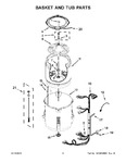 Diagram for 04 - Basket And Tub Parts