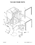 Diagram for 06 - Tub And Frame Parts