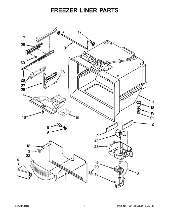 Diagram for GX5FHTXVA02