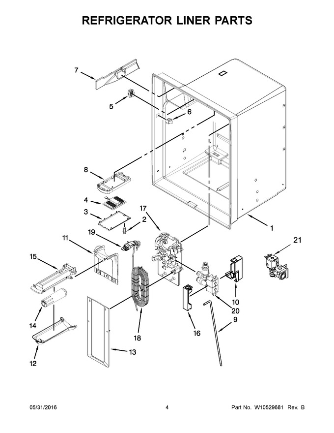 Diagram for KFXS25RYWH4