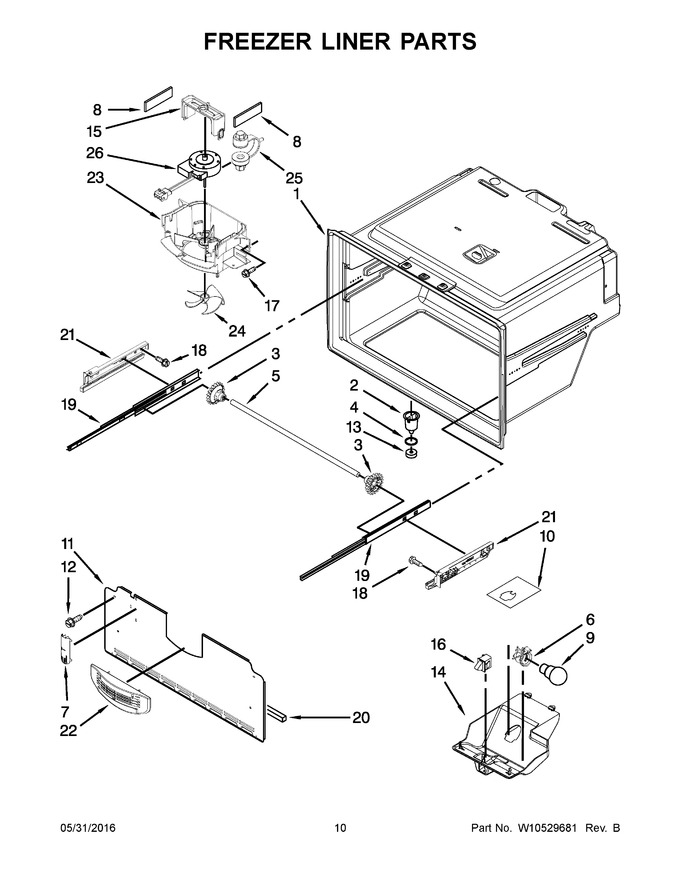 Diagram for KFXS25RYWH4