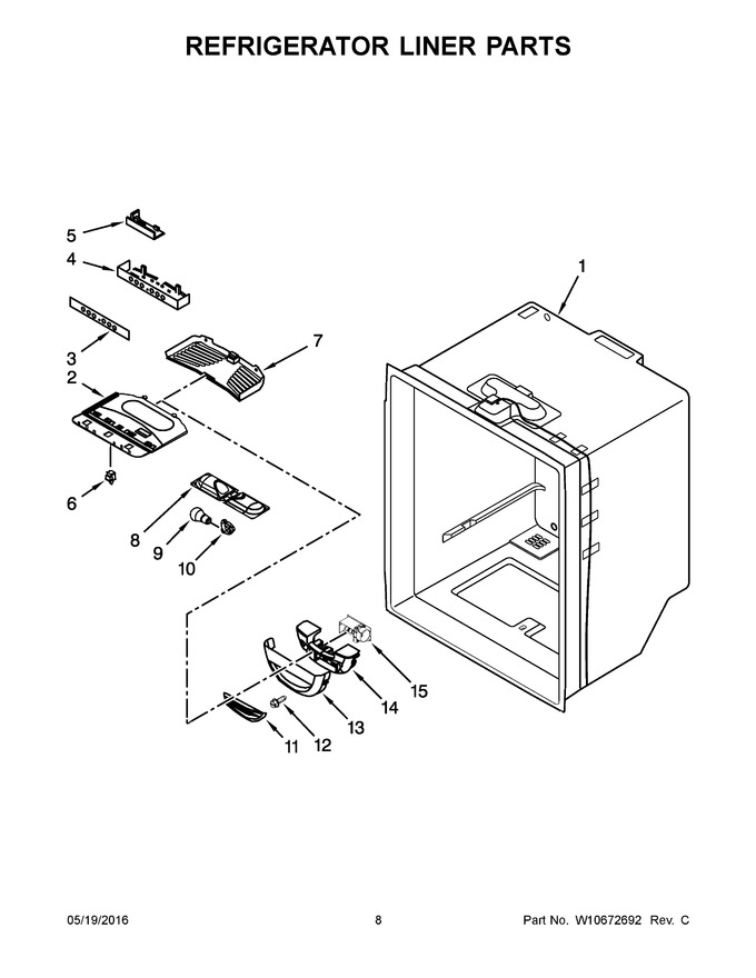 Diagram for WRB119WFBB00