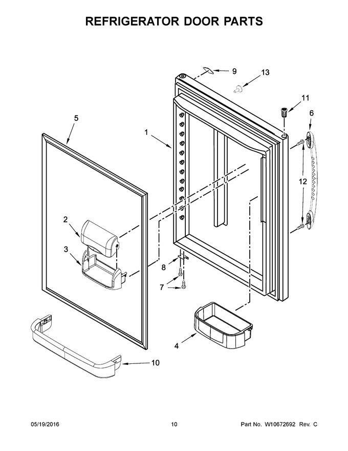 Diagram for WRB119WFBW00