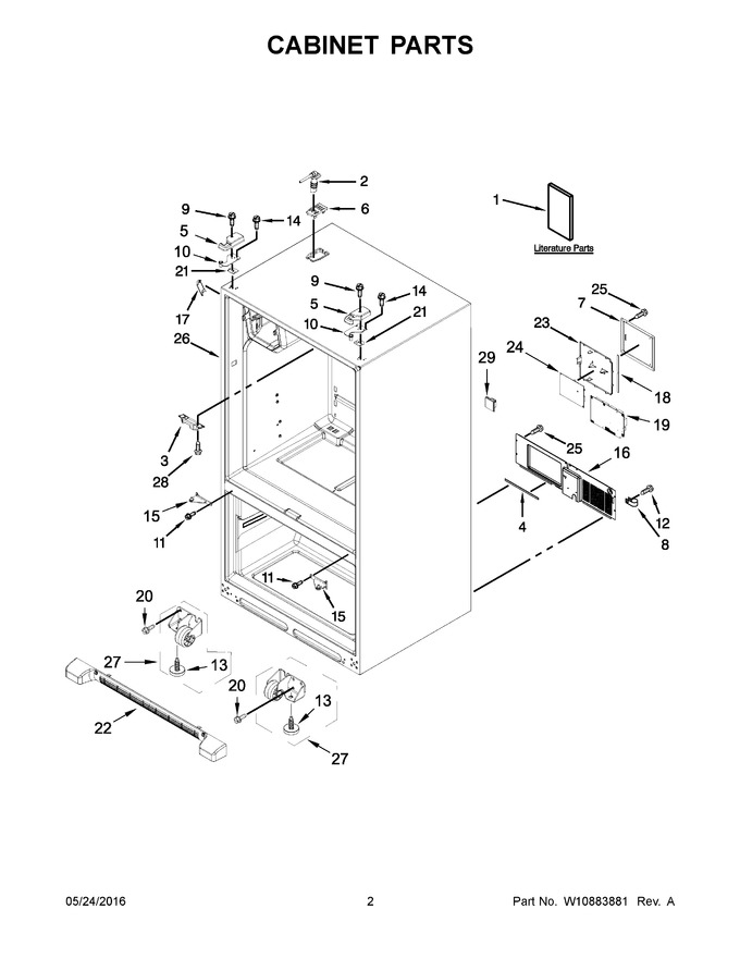Diagram for WRF555SDFZ00