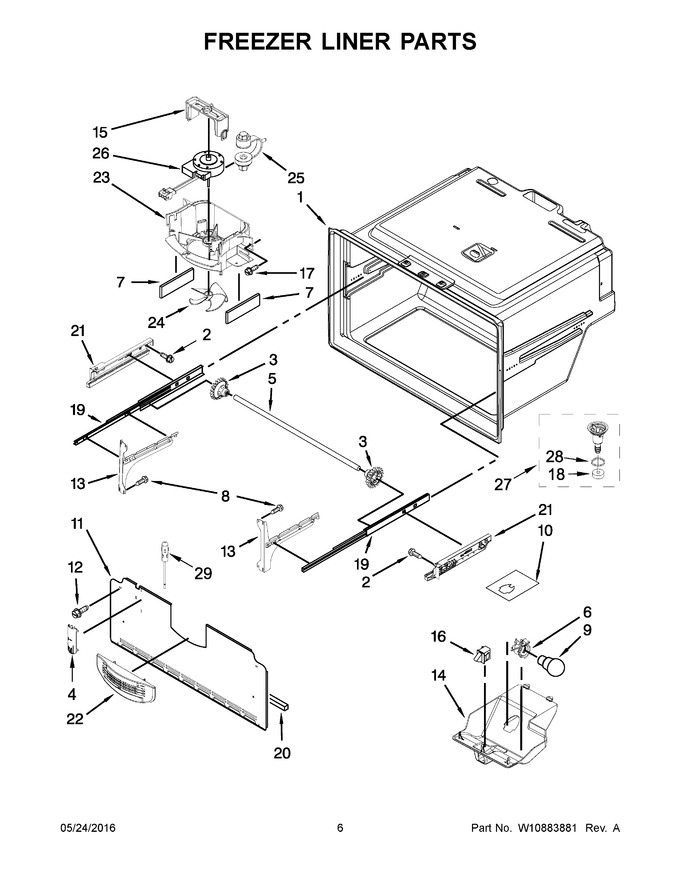 Diagram for WRF555SDFZ00