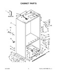 Diagram for 02 - Cabinet Parts