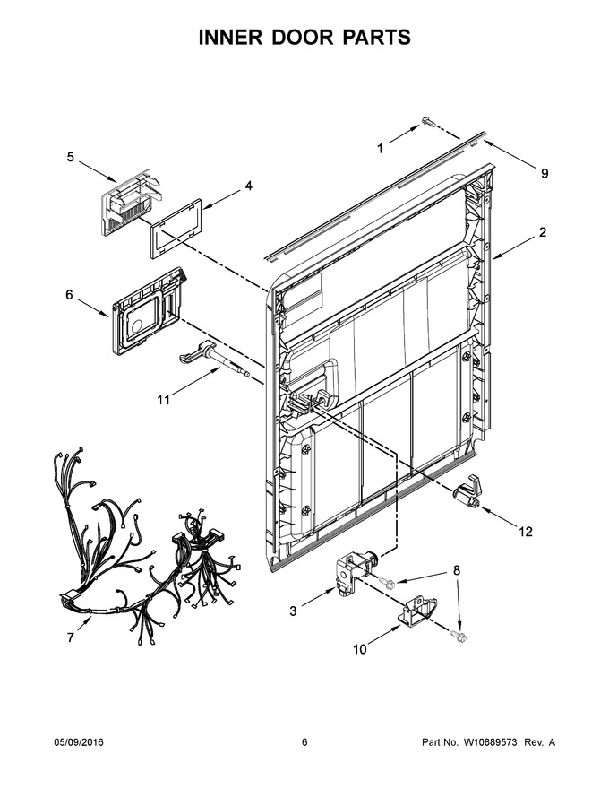 Diagram for WDF121PAFW0