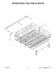 Diagram for 09 - Upper Rack And Track Parts