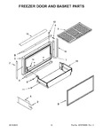 Diagram for 08 - Freezer Door And Basket Parts